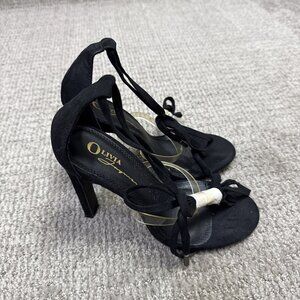 Olivia Jaymes Heels Black Women’s Size 5.5 New